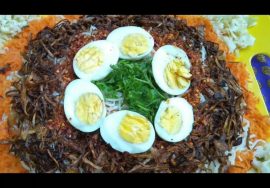 Kowsa | Burma food | atho | Thanjavur famous food | village panda kitchen