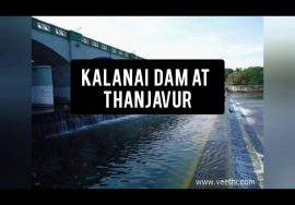 Kalanai dam at Thanjavur .