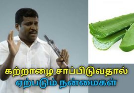 பொடுகு,நீர்க்கடுப்பு குணமாக்கும் கற்றாழை | Healer Baskar speech on Aloe vera benefits
