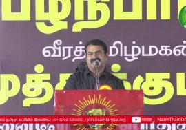 சீமான் எழுச்சியுரை | பழநிபாபா மற்றும் முத்துக்குமார் நினைவேந்தல் பொதுக்கூட்டம் – சென்னை #See