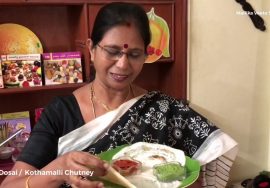 Aval Dosai / Kothamalli Chutney