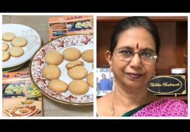 Butter Biscuit / (Eggless )பட்டர் பிஸ்கட் – Mallika Badrinath .ஓவன் இல்லாமலும் செய்யலாம் .
