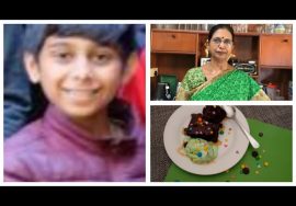 My Grandson’s Eggless Brownie Cake