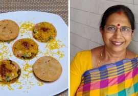 kakra chat / Snack / Chat / காக்ரா சாட் – செய்ய 3 நிமிடம் போதும்- Mallika Badrinath