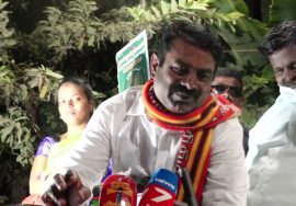பிச்சை எடுத்தாவது திருவொற்றியூரில் நல்ல நல்ல திட்டங்களை செயல்படுத்துவேன்! – சீமான் வாக்க