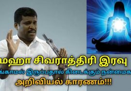 மஹா சிவராத்திரி இரவு தூங்காமல் இருப்பதற்கு காரணம் இதுதான் | Healer Baskar speech on Maha Shivaratri