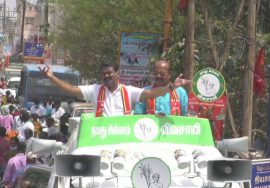18-03-2021 காரைக்குடி தொகுதி | தேவக்கோட்டை ஈகியர் பூங்கா அருகில்  – சீமான் பரப்புரை