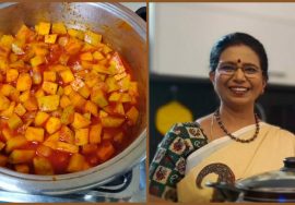 வெந்தயமாங்காய் ஊறுகாய்  Vendhaya Mangai pickle/Diabetic friendly-Less spicy pickle-Mallika Badrinath