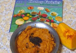 Yellow Pumpkin chutney/பரங்கிக்காய்  சட்னி -இட்லி,தோசைக்கு கூடுதல் சுவை #Shorts10 Mallika Badrinath