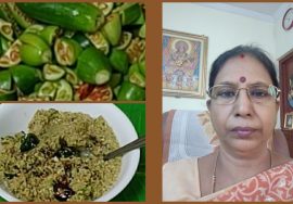 கோவைக்காய் துவையல் /Gherkins Thuvayal – Suitable for Rice, dosa, Idli & Chappathi- Mallika Badrinath