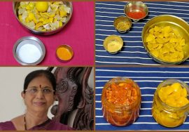 உப்பு எலுமிச்சை ஊறுகாய் & கார எலுமிச்சை ஊறுகாய் -Traditional Lemon pickle – Mallika Badrinath