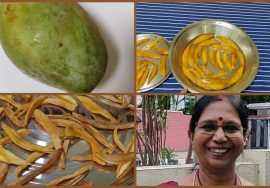 அறுசுவை வற்றல் மாங்காய் / Sweet & Spicy Vatral Mangai – For your taste buds- Mallika Badrinath