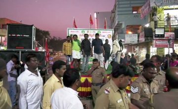 ? திமுக குண்டர்கள் வன்முறை வெறியாட்டம் | அரூர்  ஆர்ப்பாட்டத்தில் அத்துமீறி மேடையேறி அட்டூழியம்