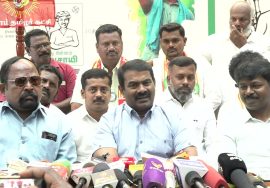14-02-2022 நேதாஜி நகர் (காஞ்சிபுரம்) – சீமான் செய்தியாளர் சந்திப்பு | வேட்பாளர்கள் அறிமுகக் கூட்டம