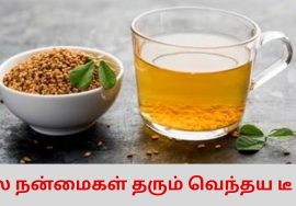 வெந்தய டீ குடிப்பதால் உடலுக்கு வியக்க வைக்கும் நன்மைகள் கிடைக்கும் | Vendhaya tea health benefits