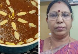 தீபாவளிக்கு- சிகப்பரிசி தேங்காய்ப்பால் அல்வா/Red rice Halwa மாப்பிள்ளைசம்பா அல்வா- Mallika Badrinath