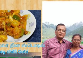 Surprise your family members with a Snack Honey Chilli Gobi  on Valentine’s day – Mallika Badrinath