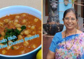 #Shorts109 :Oil free & Protein Rich Channa Masala சன்னா மசாலா(Chole) – – Delicious without even oil