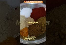 #Shorts170:Multi purpose Masala -நமது வேலையை சுலபமாக்கும் மசாலாவை நாமே செய்யலாம்