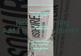 #Shorts 173-Oats  breakfast ஓட்ஸ் காலை உணவு Healthy Breakfast – Rich in many nutrients & Gut healthy
