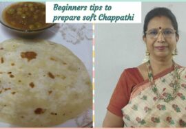 #Shorts 204 :Tips & Tricks for Beginners : How to make Chappathi very soft? – Mallika Badrinath