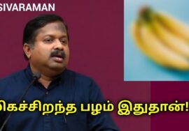 ஆப்பிளை விட சிறந்த சத்துள்ள பழம் | Dr.Sivaraman speech on best fruit