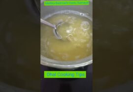 #Shorts293#Mallika Badrinath Cooking Tips /Dhal cooking