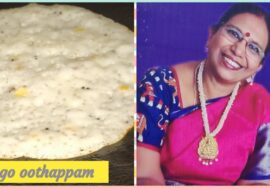 #Shorts 294# Sago oothappam Javvarisi Oothappam-soft&spongy-Using  sour curds ஜவ்வரிசி ஊத்தப்பம்