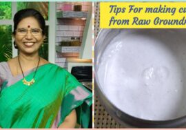 #Shorts 304 Vegan curd/Tips for making curds from  Raw groundnut- Suitable for milk allergic persons