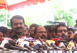 19-09-2025 | ரோபோ சங்கர் மறைவுவுக்கு சீமான் நேரில் அஞ்சலி  | செய்தியாளர் சந்திப்பு