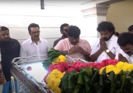 🔴நேரலை 22-09-2025 ராதிகா சரத்குமார் தாயார் கீதா ராதா மறைவு – இறுதி வணக்க நிகழ்வில் சீமான் பங்கேற்