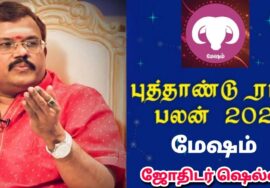 மேஷம் – புத்தாண்டு ராசிபலன் 2025 | Mesham New year rasipalan | Jothidar Shelvi