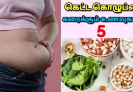 கெட்ட கொழுப்பை கரைக்கும் ஐந்து உணவுகள் | Fat burning foods | Protein foods