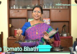 Oats Tomato uppuma/bhath /ஆரோக்கியம் தரும் ஓட்ஸ் தக்காளி பாத்-Protein rich |Mallika Badrinath recipe