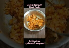 #Shorts 378- Tips & Tricks / Mullangi pickle- Radish pickle / Healthy & Tasty
