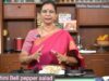 Zucchini Bell pepper salad / Summer salad/ ஆரோக்கியம் தரும் சாலட்- Mallika Badrinath recipe