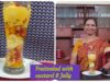 Summer special Fruit salad / Fruit salad with Custard, Jelly & Ice cream – Mallika Badrinath Recipe