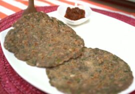 Millet keerai chappathi / கம்பு ,கேழ்வரகு கீரை சப்பாத்தி- Prevents Anaemia & Osteoporosis