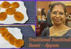 Appam /Wheat flour sweet Appam  – Quick method with beginners tips |Mallika Badrinath Recipe| அப்பம்