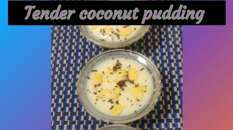#shorts 457 Elaneer pudding / Tender coconut pudding / இளநீர் புட்டிங்